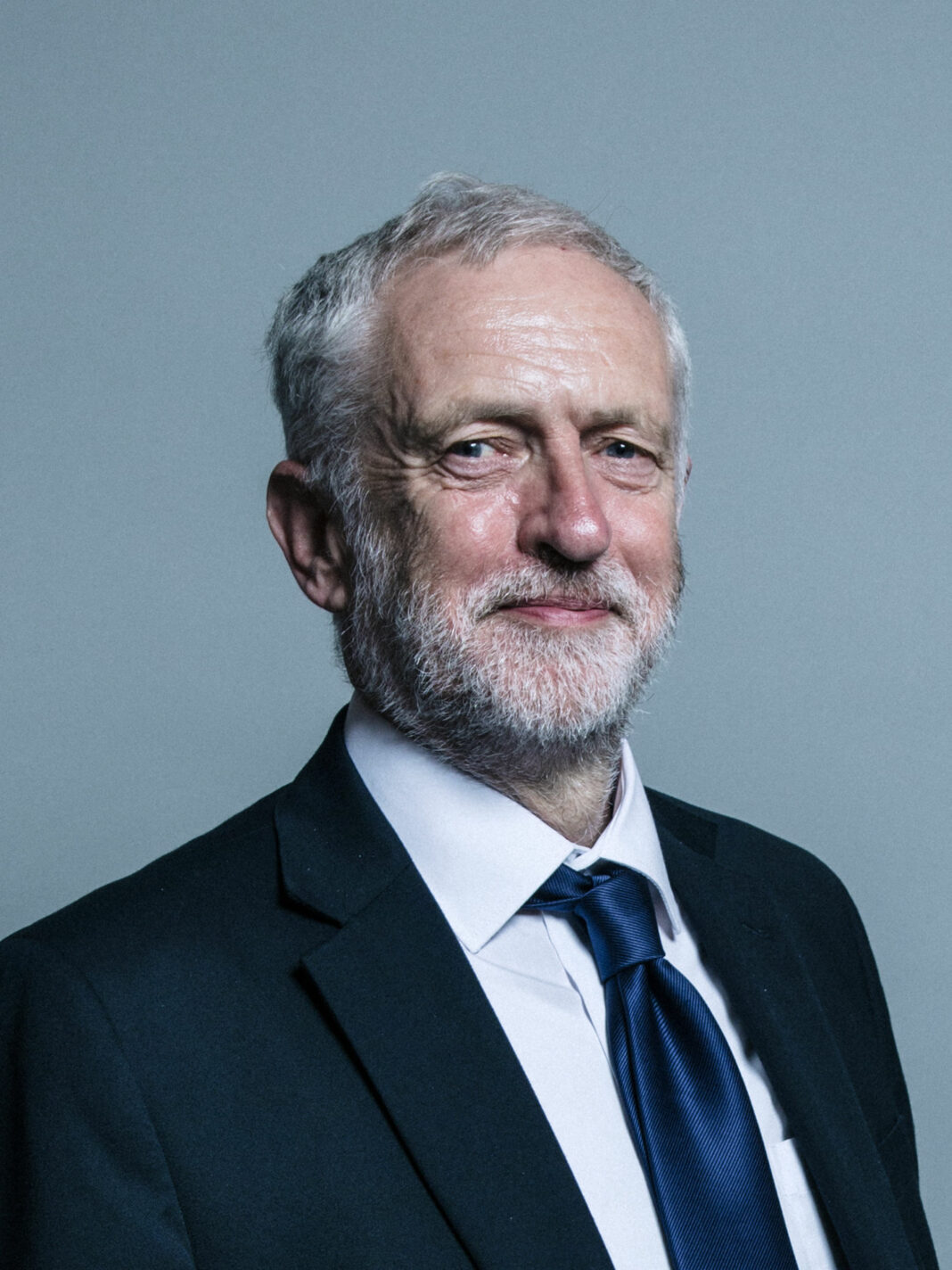 A portrait of Jeremy Corbyn, former leader of the Labour Party.
