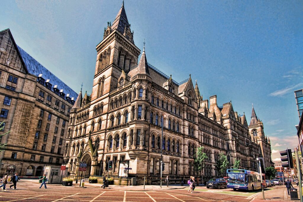 Manchester Town Hall facade